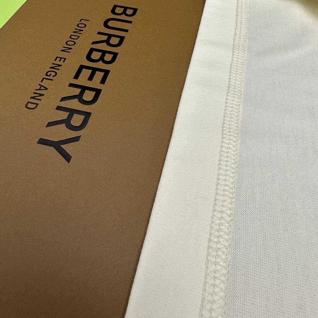 Burberry T-Shirt Without Collar 'White' - SleekGait