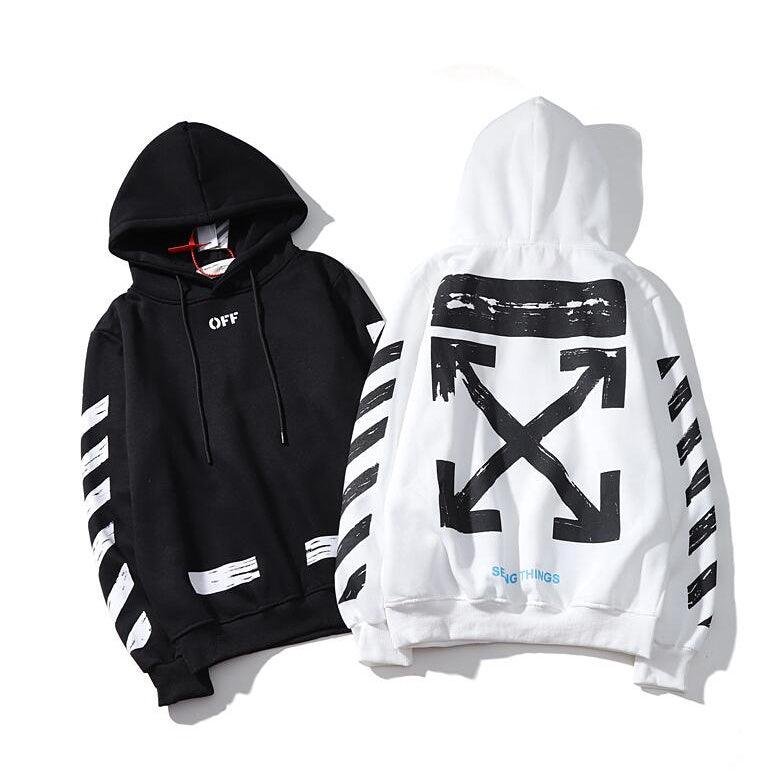 OFF WHITE - HOODIE - SleekGait