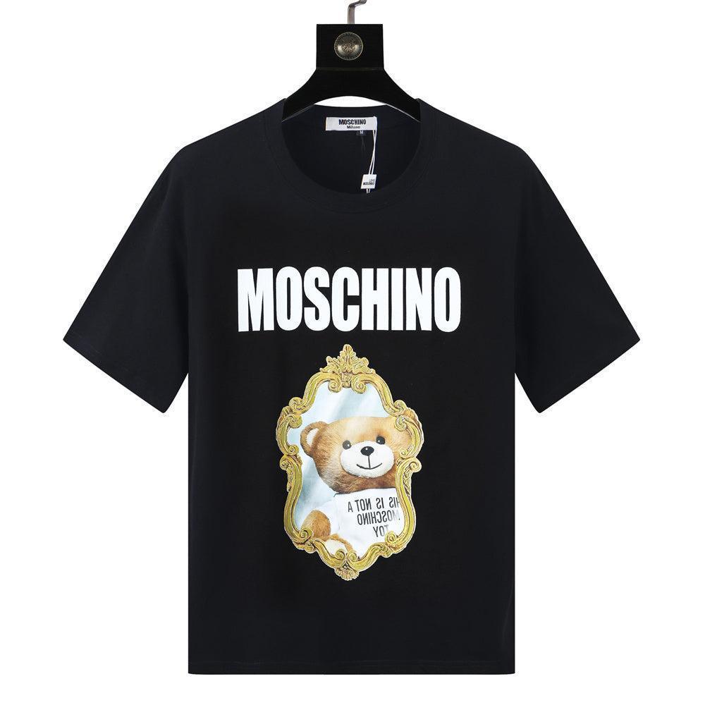 Moschino Mirror Teddy Bear T-Shirt 'Black' - SleekGait