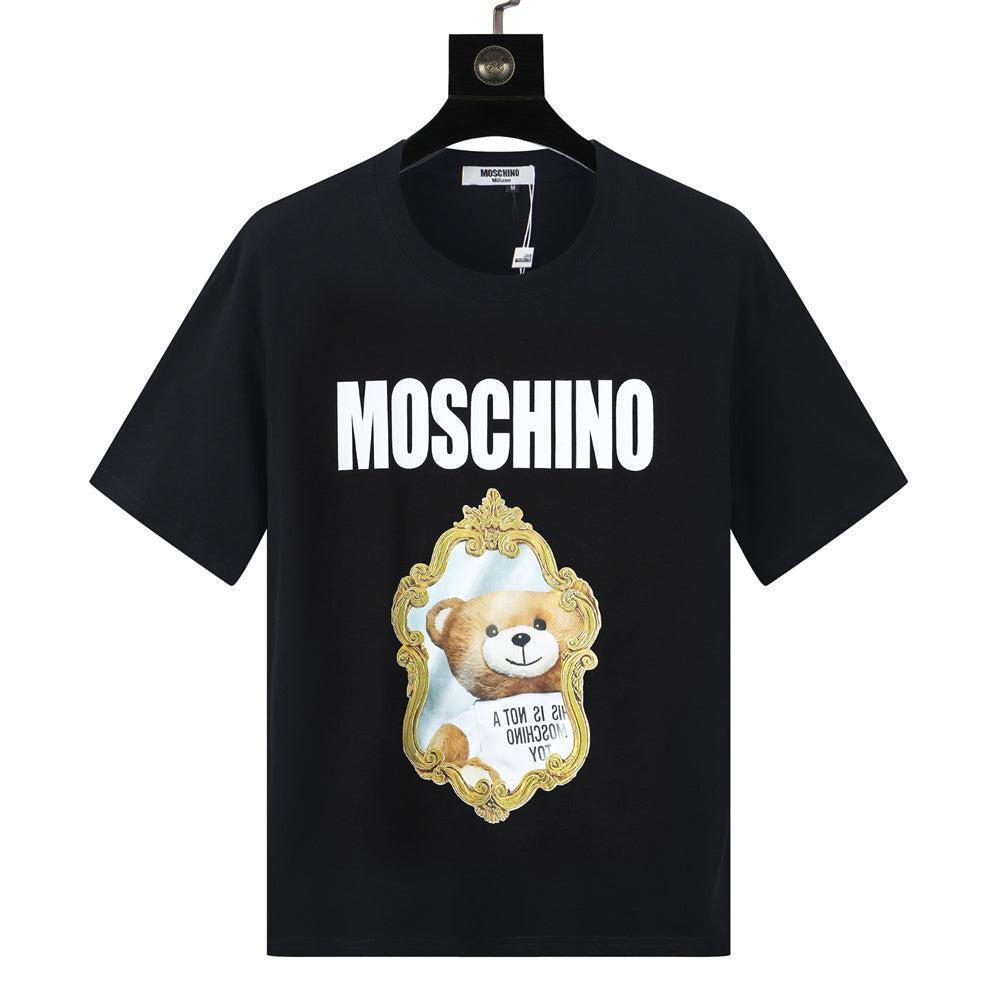 Moschino Mirror Teddy Bear T-Shirt 'Black'