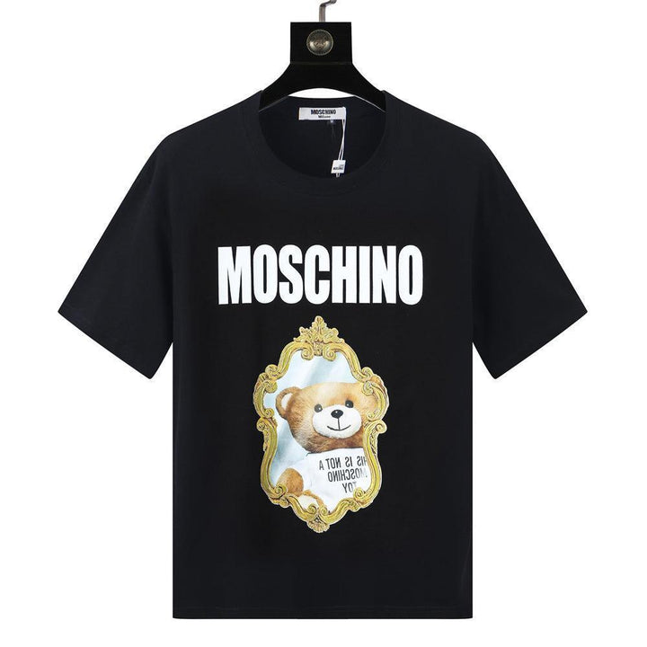 Moschino Mirror Teddy Bear T-Shirt 'Black'