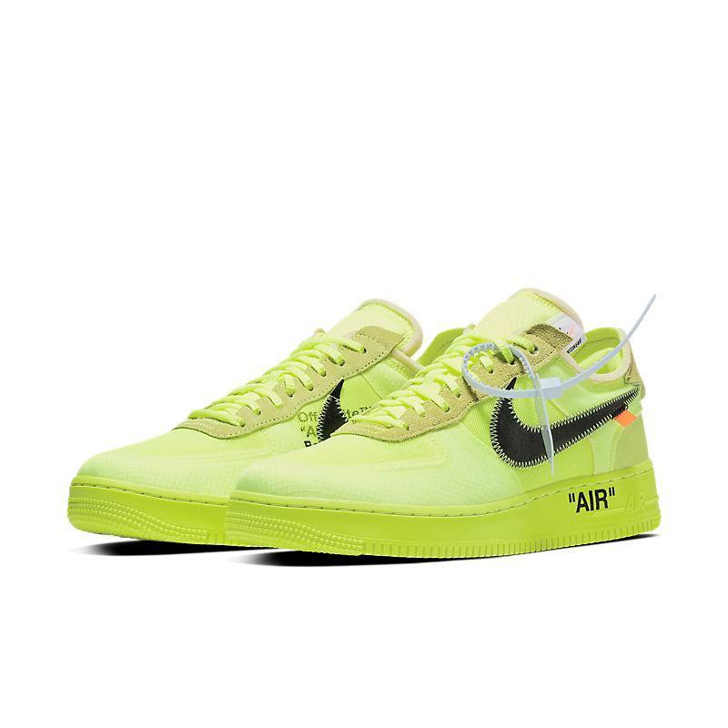 Nike Air Force 1 Low '07 Off-White 'Volt' - SleekGait