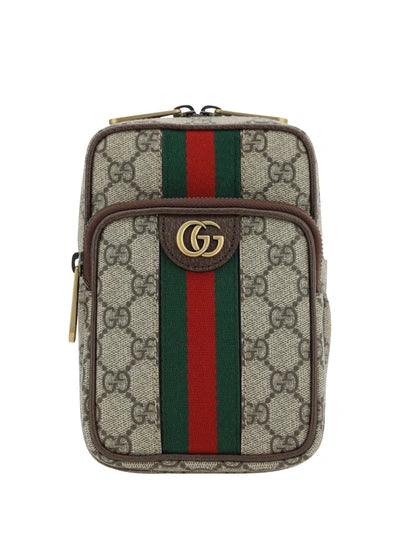 GUCCI Ophidia GG Canvas Cross-Body Bag