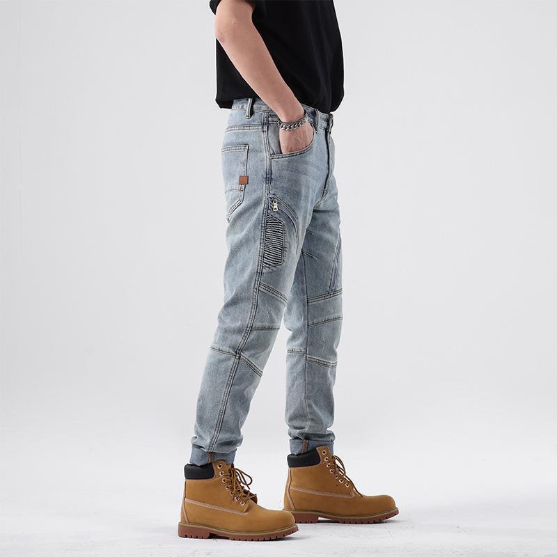 Men's Simple Comfortable Slim Jeans - SleekGait