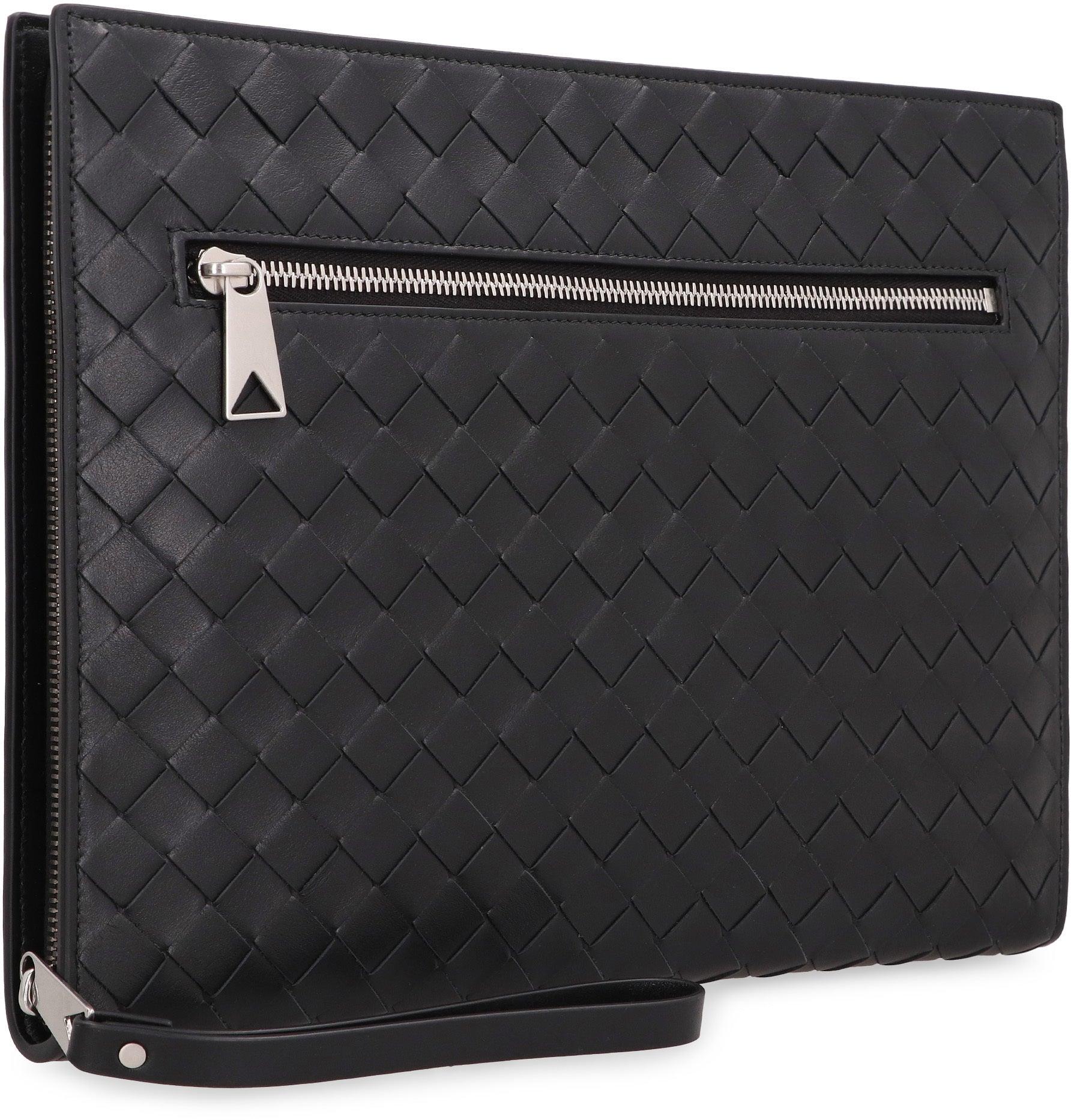 BOTTEGA VENETA Intrecciato Mini Document Case - 33cm x 24.5cm - SleekGait