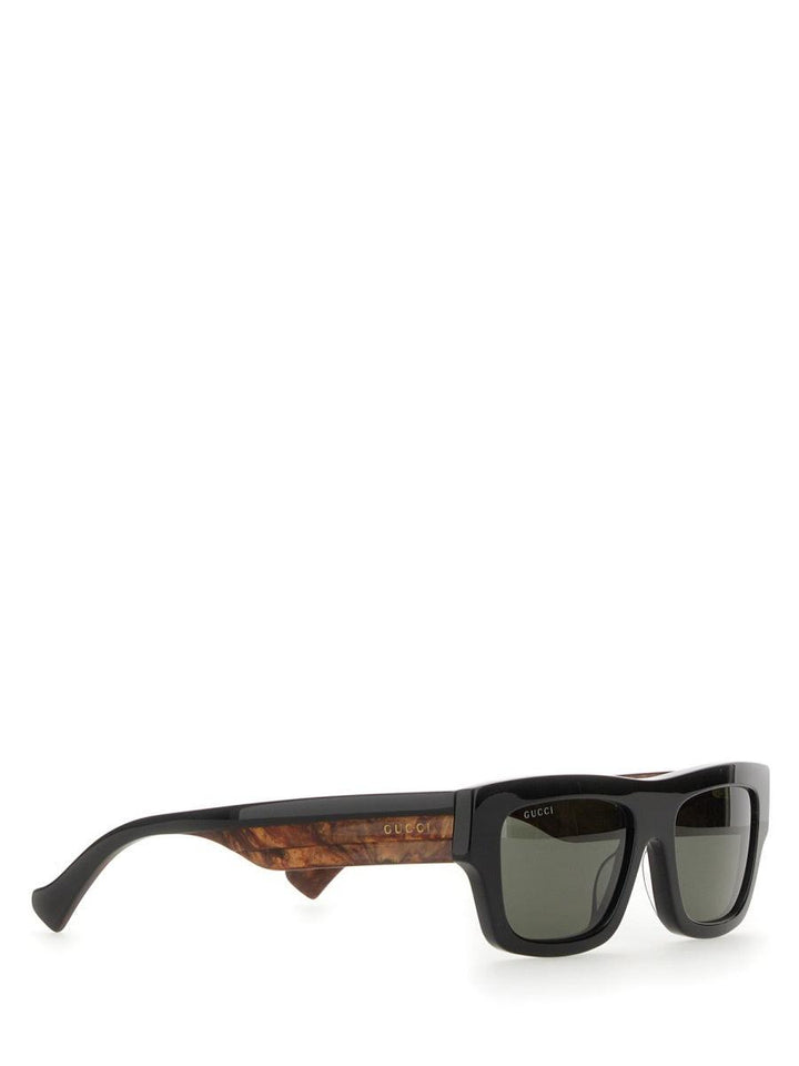 GUCCI Rectangular Acetate Sunglasses for Men - SleekGait