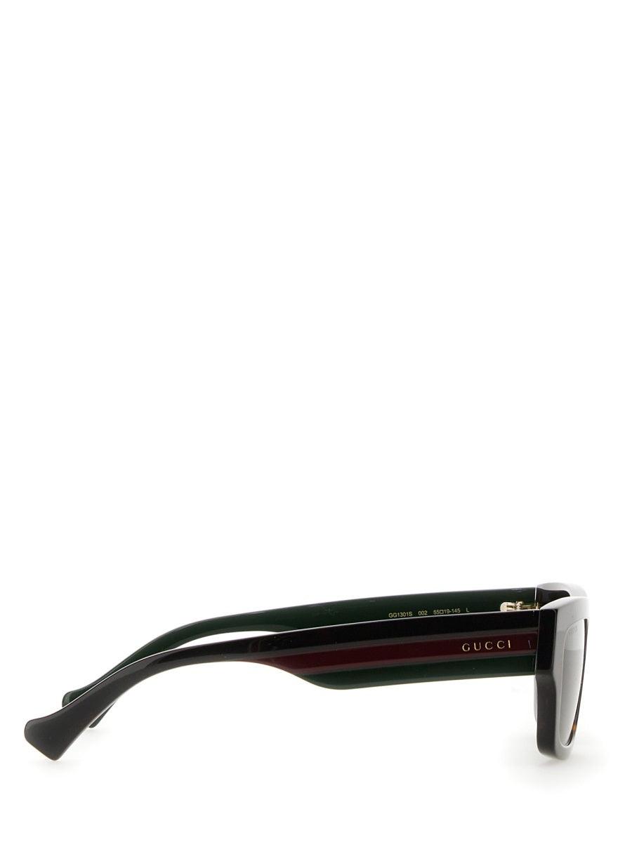 GUCCI Rectangular Acetate Sunglasses for Men - SleekGait