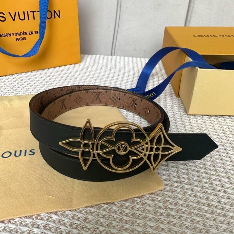 Louis Vuitton Woman Reversible Belt 'Brown/Black'