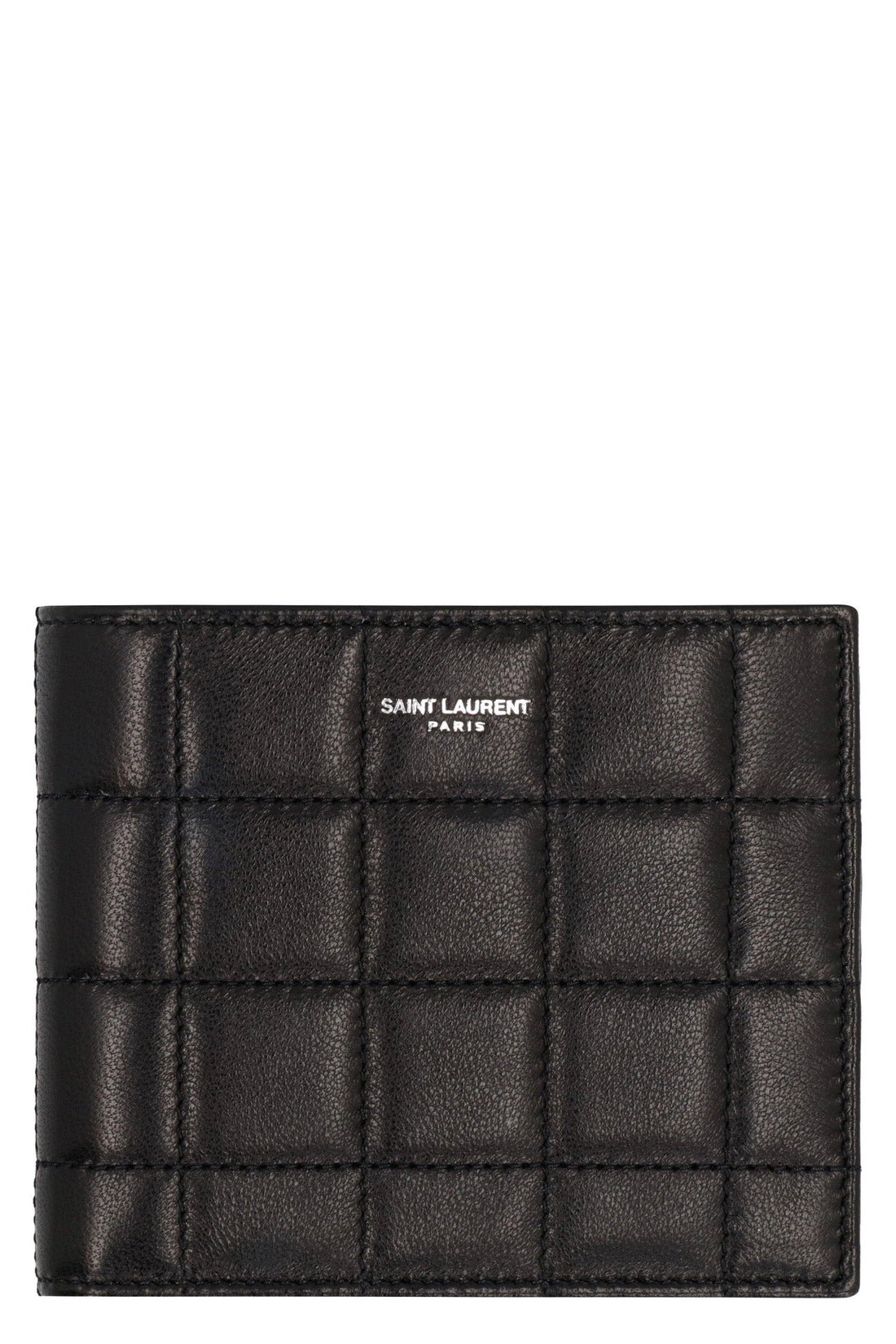 SAINT LAURENT Mini Leather Wallet - SleekGait