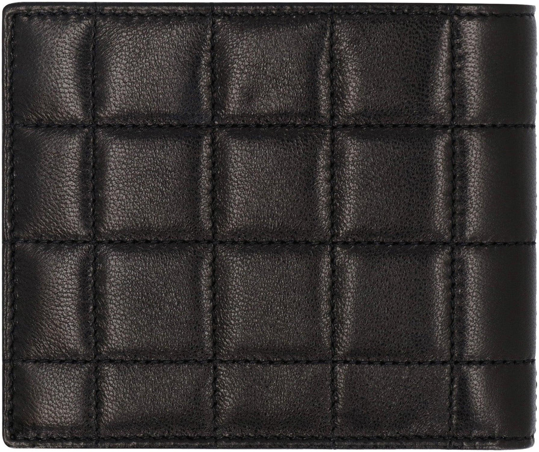 SAINT LAURENT Mini Leather Wallet - SleekGait