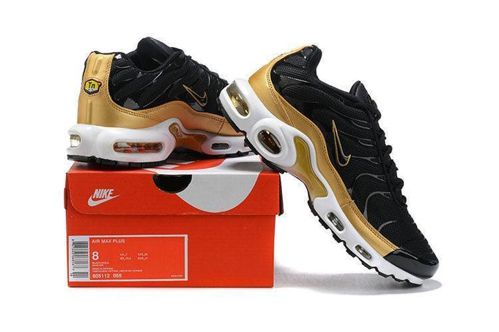 Nike Air Max Plus 'Black Metallic Gold' - SleekGait