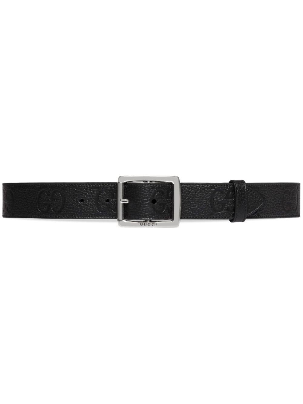 GUCCI GG Leather Belt - 3.5 cm Wide - SleekGait