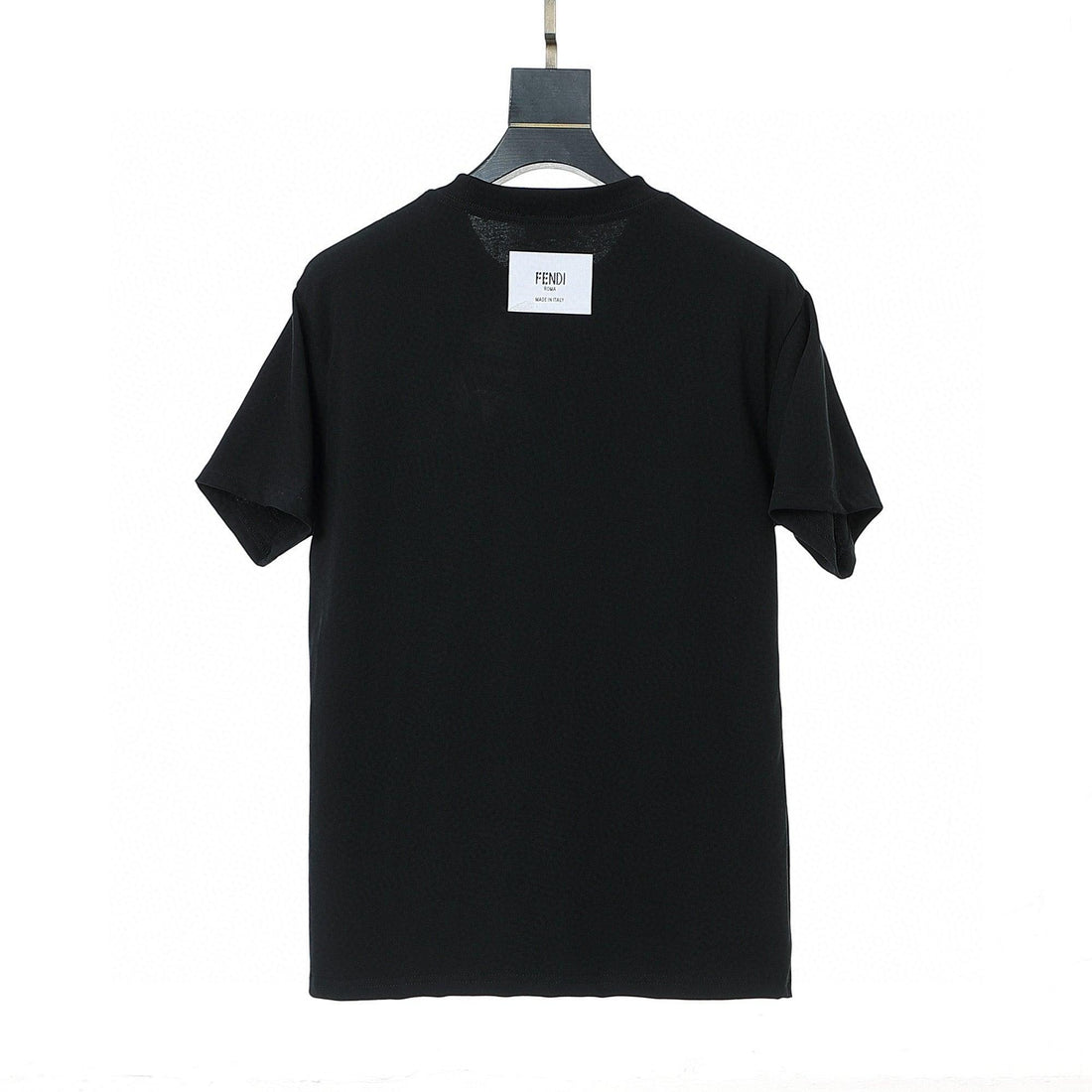 Fendi T-Shirt without Collar 'Black' - SleekGait