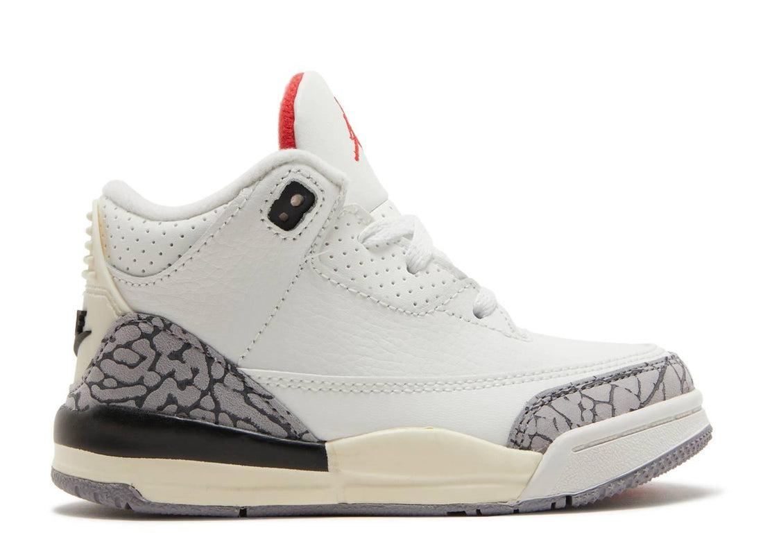 Air Jordan 3 Retro TD/PS 'White Cement Reimagined' - SleekGait