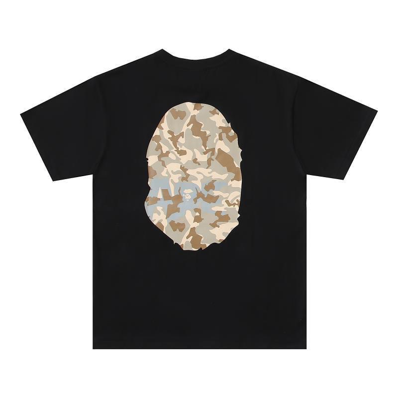 BATHING APE MEN T-SHIRT BAPE X HOT WHEELS APE HEAD TEE Black T-Shirt - SleekGait