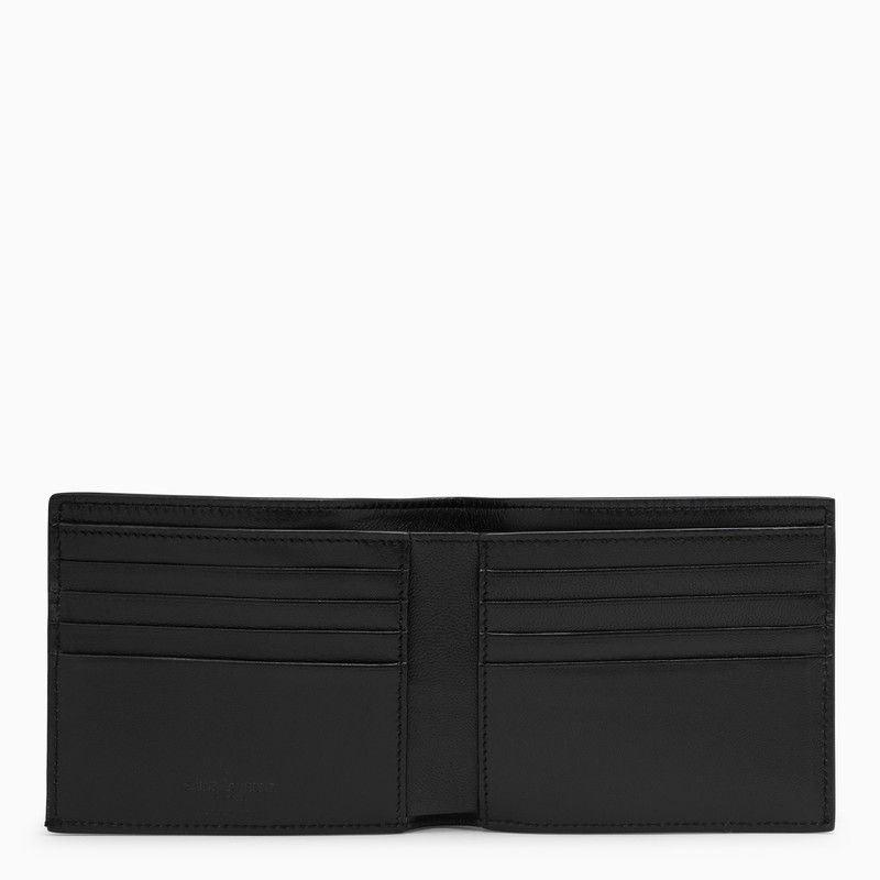 SAINT LAURENT Mini Grained Leather East/West Wallet - SleekGait