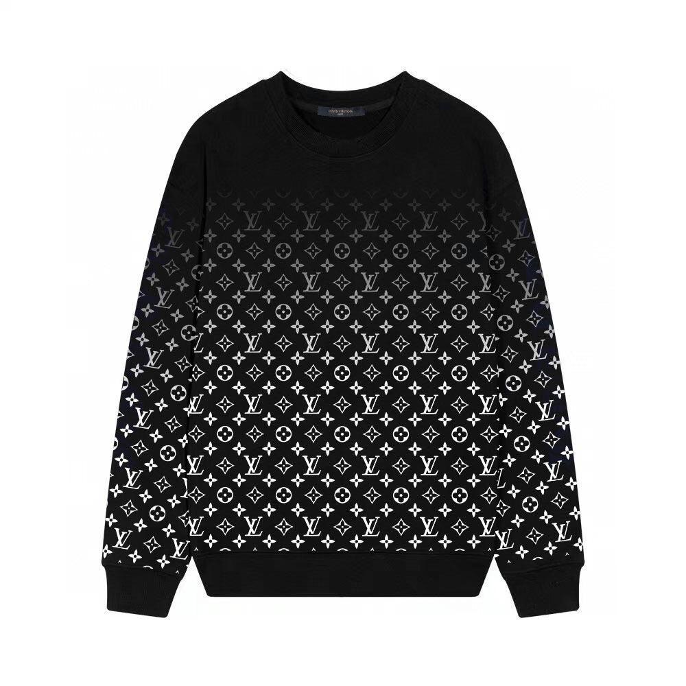 LOUIS VUITTON HKN44W Monogram Gradient Cotton Knit sweater - SleekGait