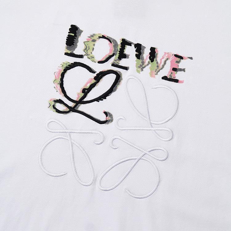 Loewe T-Shirt Without Collar 'White' - SleekGait