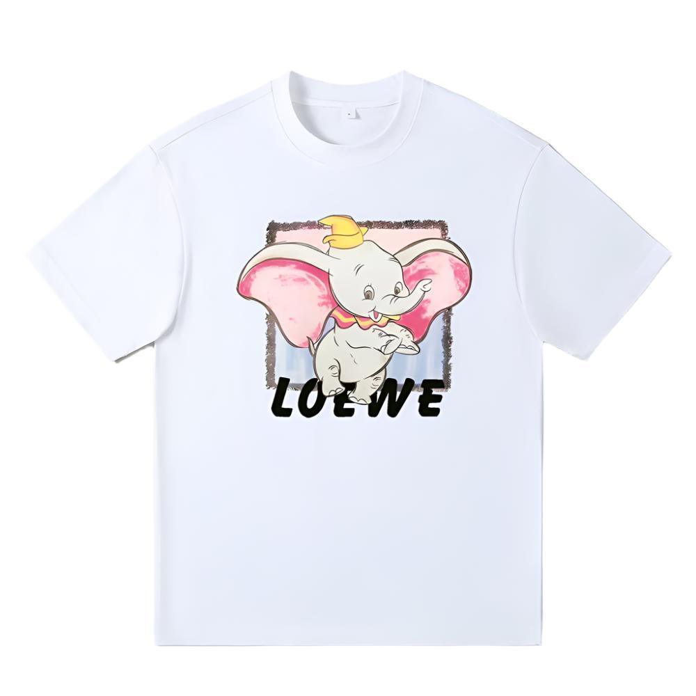 Loewe T-Shirt Without Collar 'White' - SleekGait