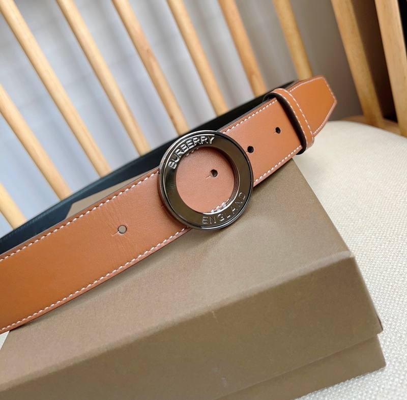 Burberry Leather Vintage Belt 'Brown' - SleekGait