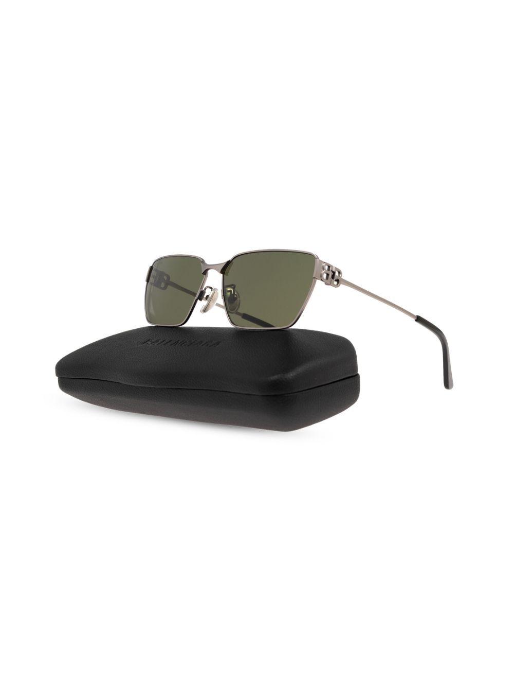 BALENCIAGA Mercury Model Sunglasses with Green-Effect Lenses - SleekGait