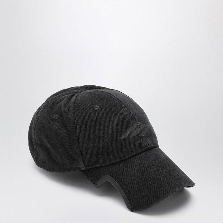 BALENCIAGA 3B Stencil Mini Cotton Baseball Cap - SleekGait