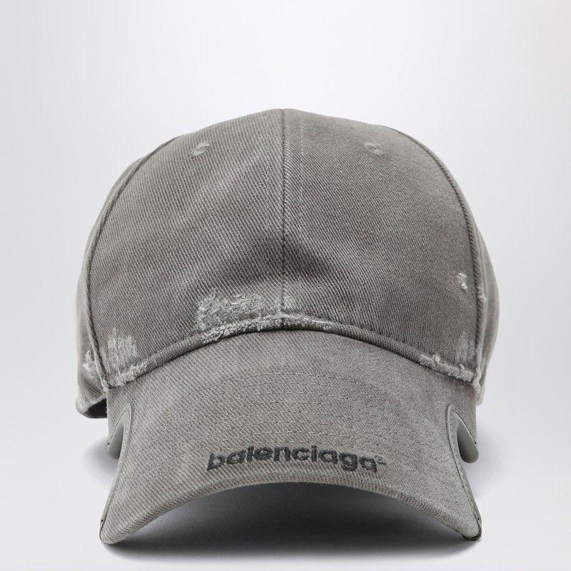 BALENCIAGA Classic Cotton Baseball Cap with Adjustable Fastening - SleekGait