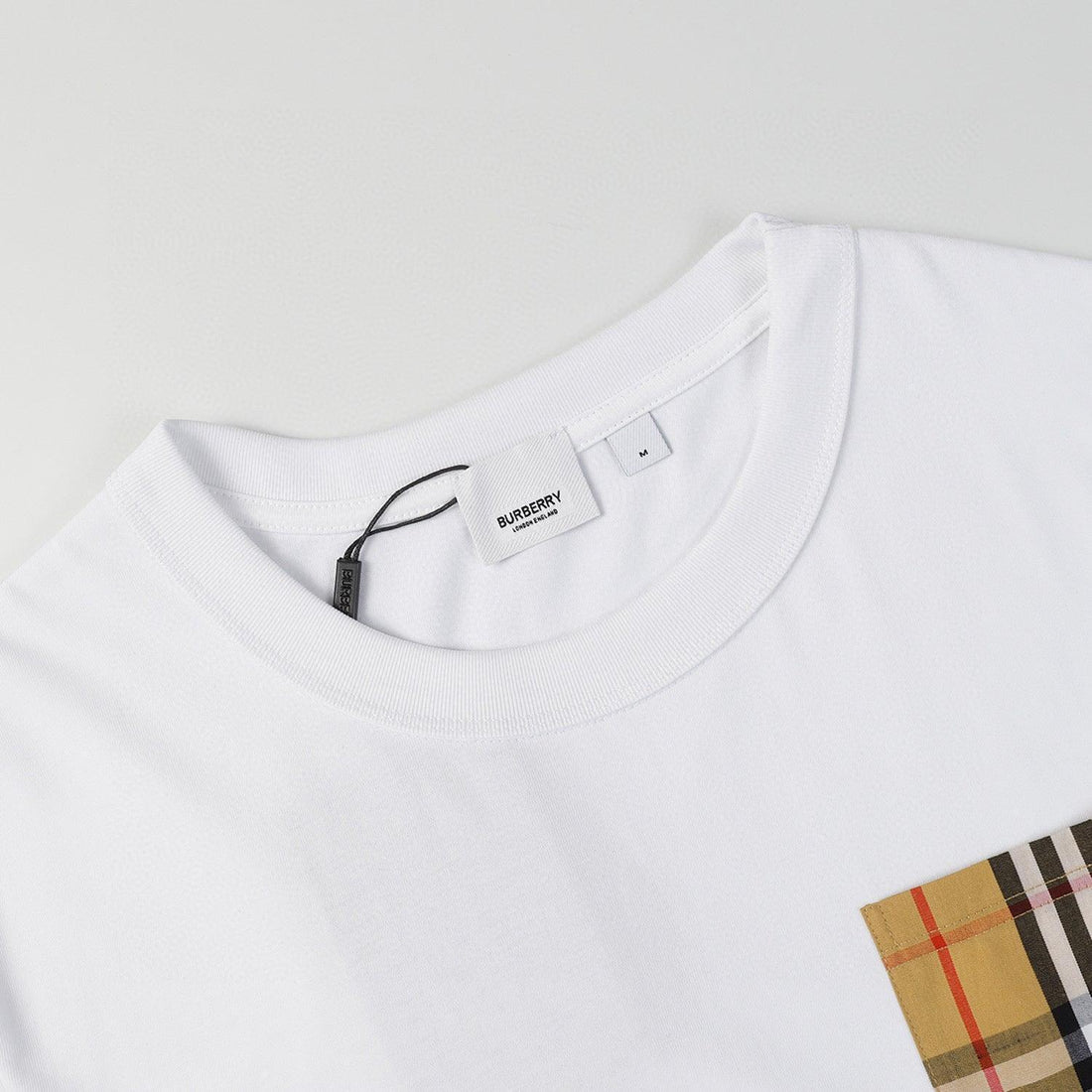 Burberry T-Shirt Without Collar 'White' - SleekGait