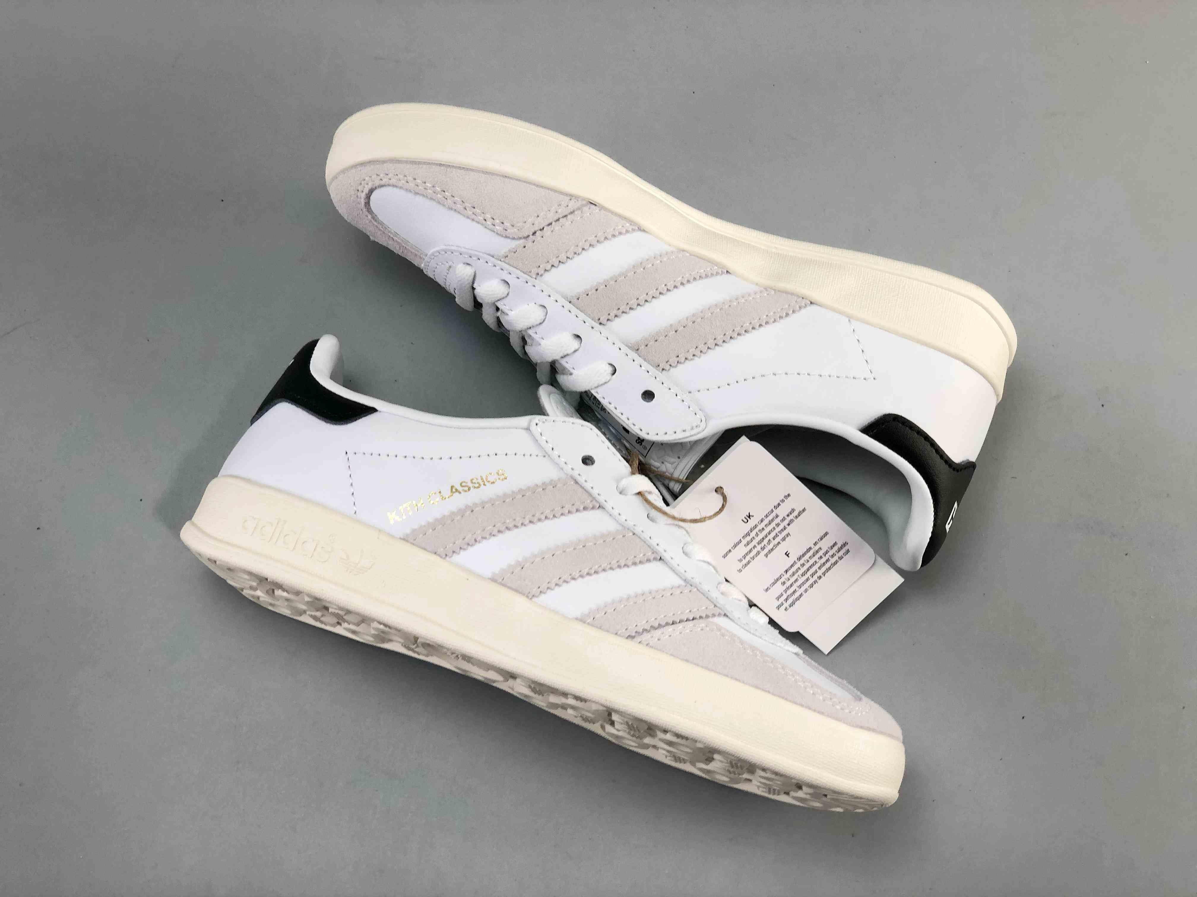 Adidas Originals Gazelle Indoor 'Kith Classics White Navy' - SleekGait