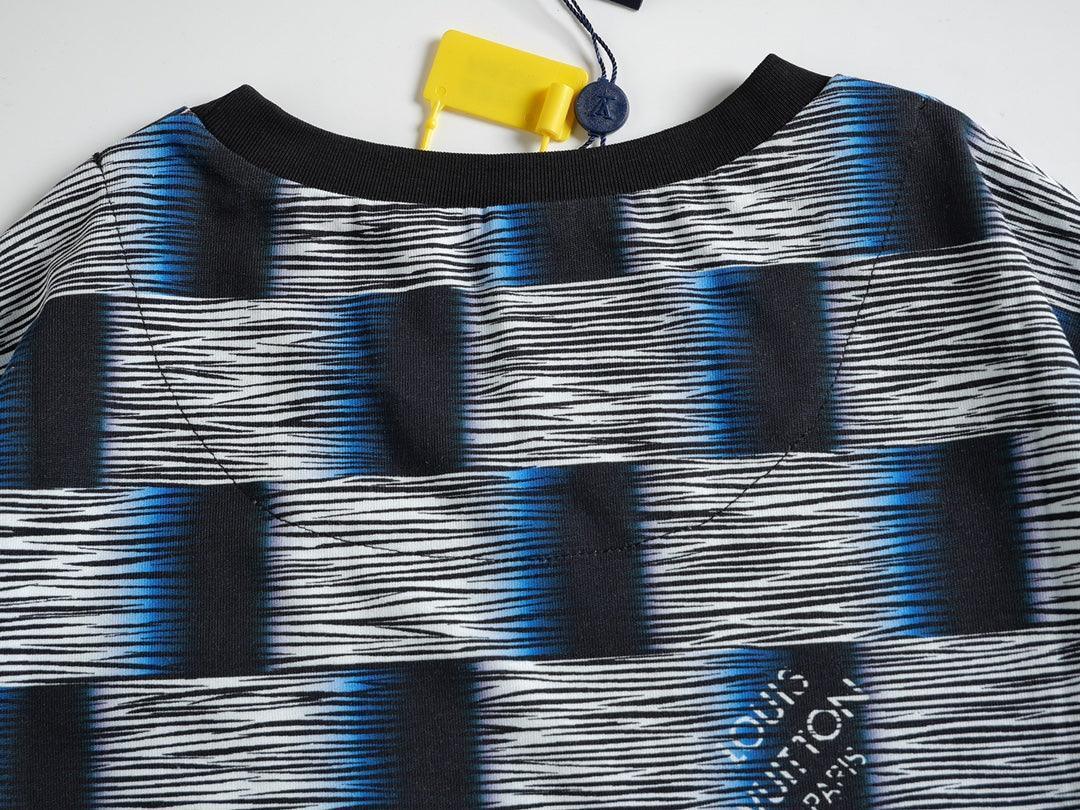 Louis Vuitton Damier T-Shirt Without Collar - SleekGait