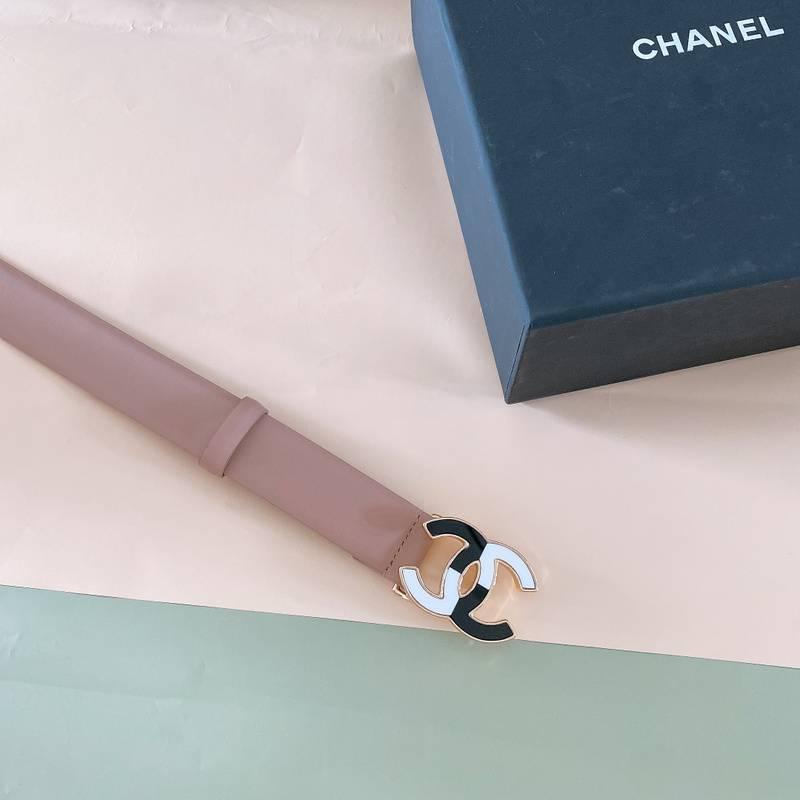 Chanel Women Logo Banding Belt 'Beige' - SleekGait