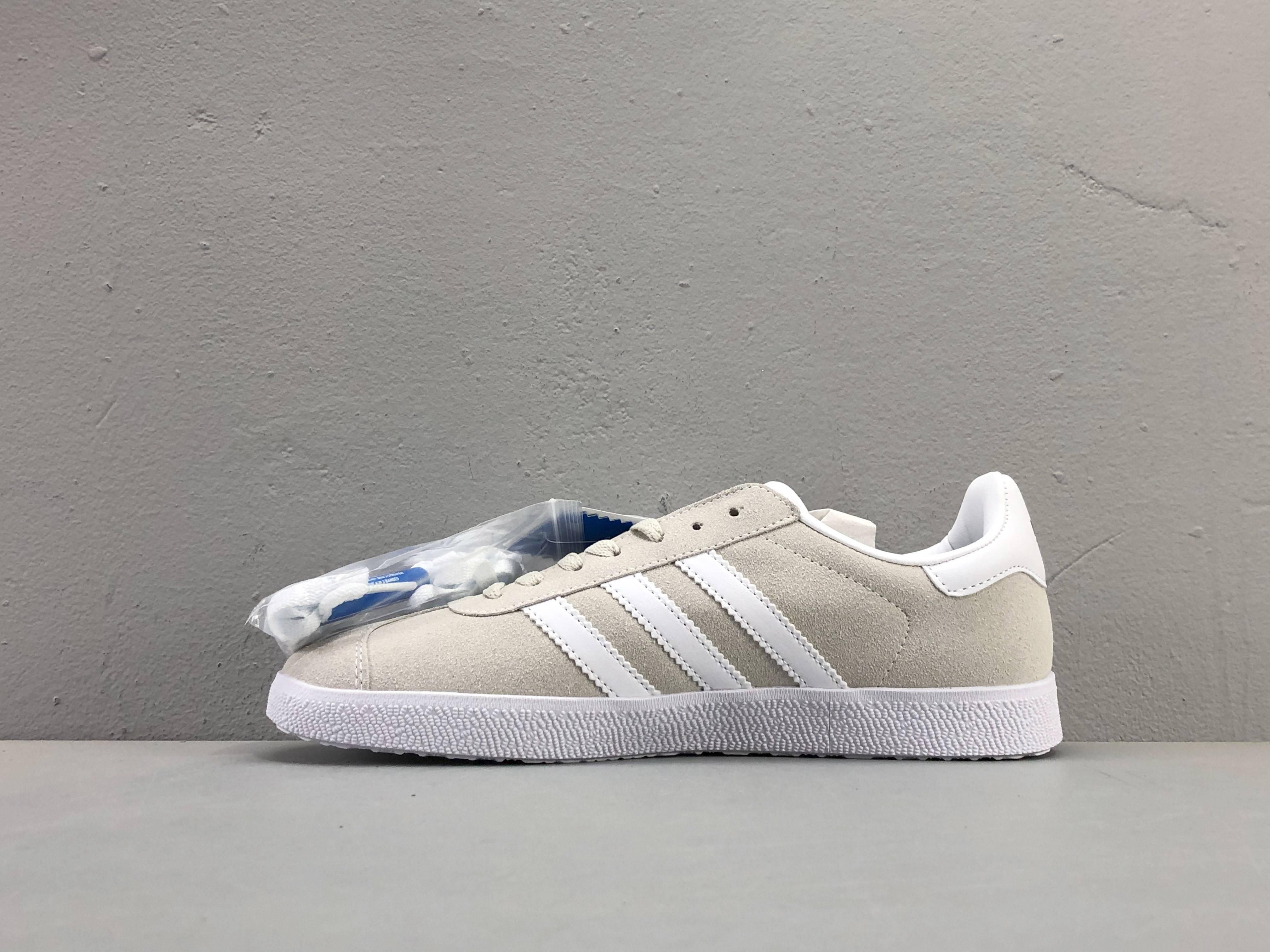 Adidas Originals Gazelle Indoor 'Grey White Gold Suede' - SleekGait