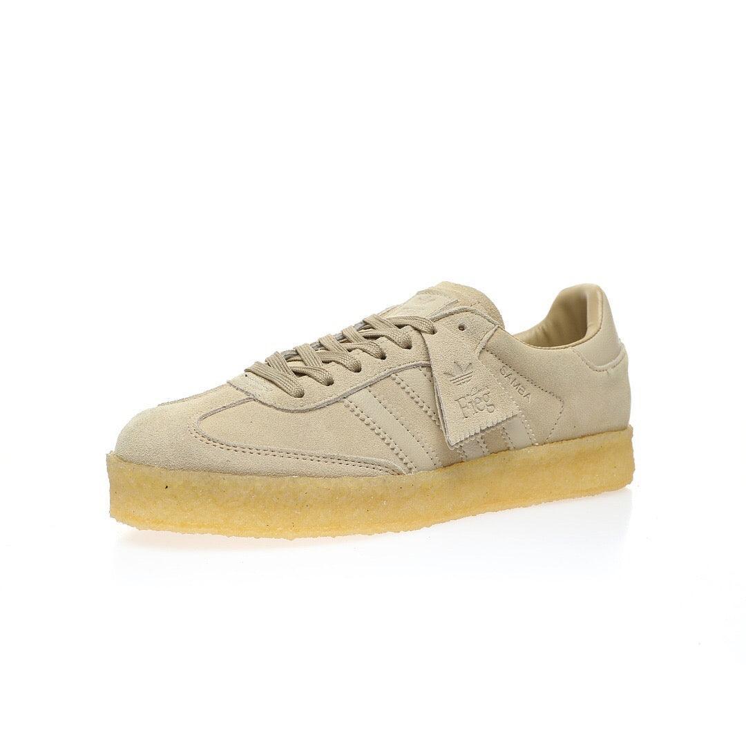 Adidas Originals Clarks 8th Street Samba By Ronnie Fieg Chalk 'Savannah' - SleekGait