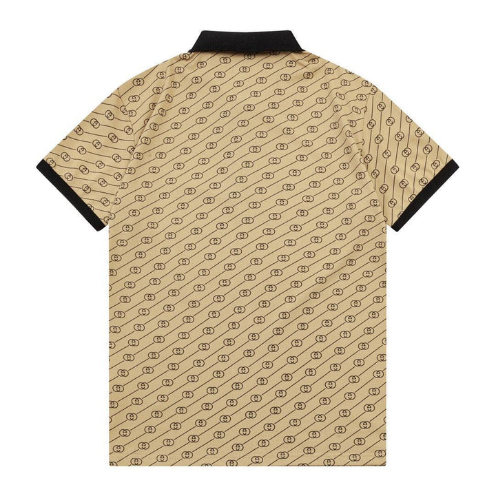 Gucci Beige T-shirt with a collar - SleekGait