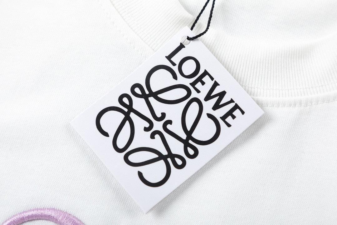 Loewe T-Shirt Without Collar 'White' - SleekGait