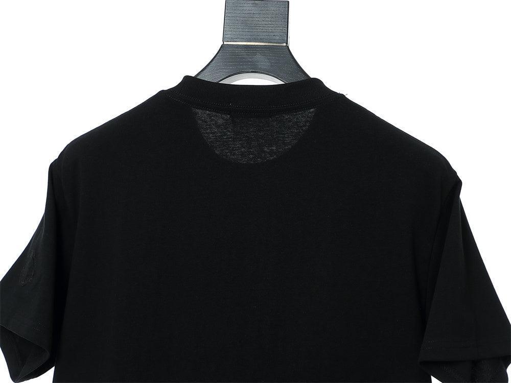 Moncler T-Shirt Without Collar 'Black' - SleekGait