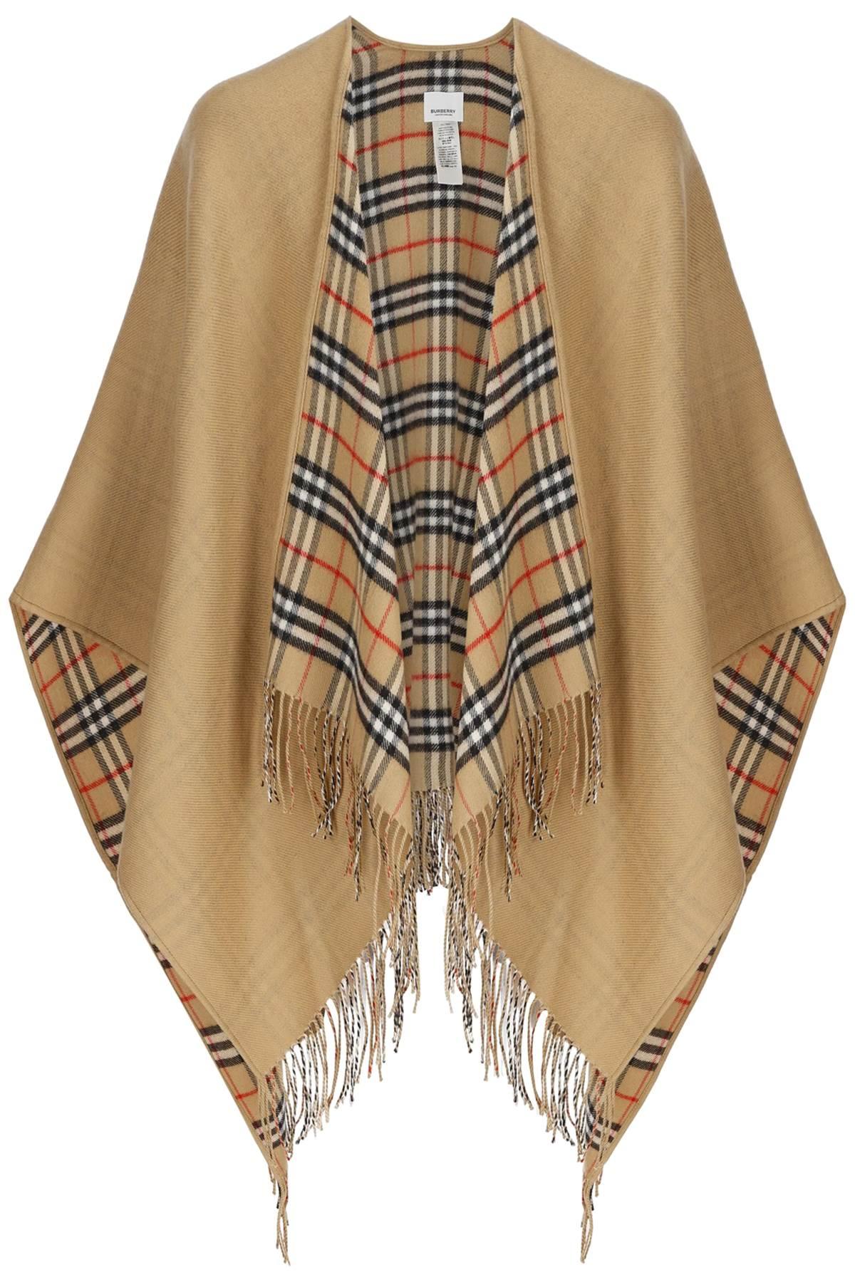 BURBERRY Elegant Wool Stole for Women - SS24 Collection - SleekGait