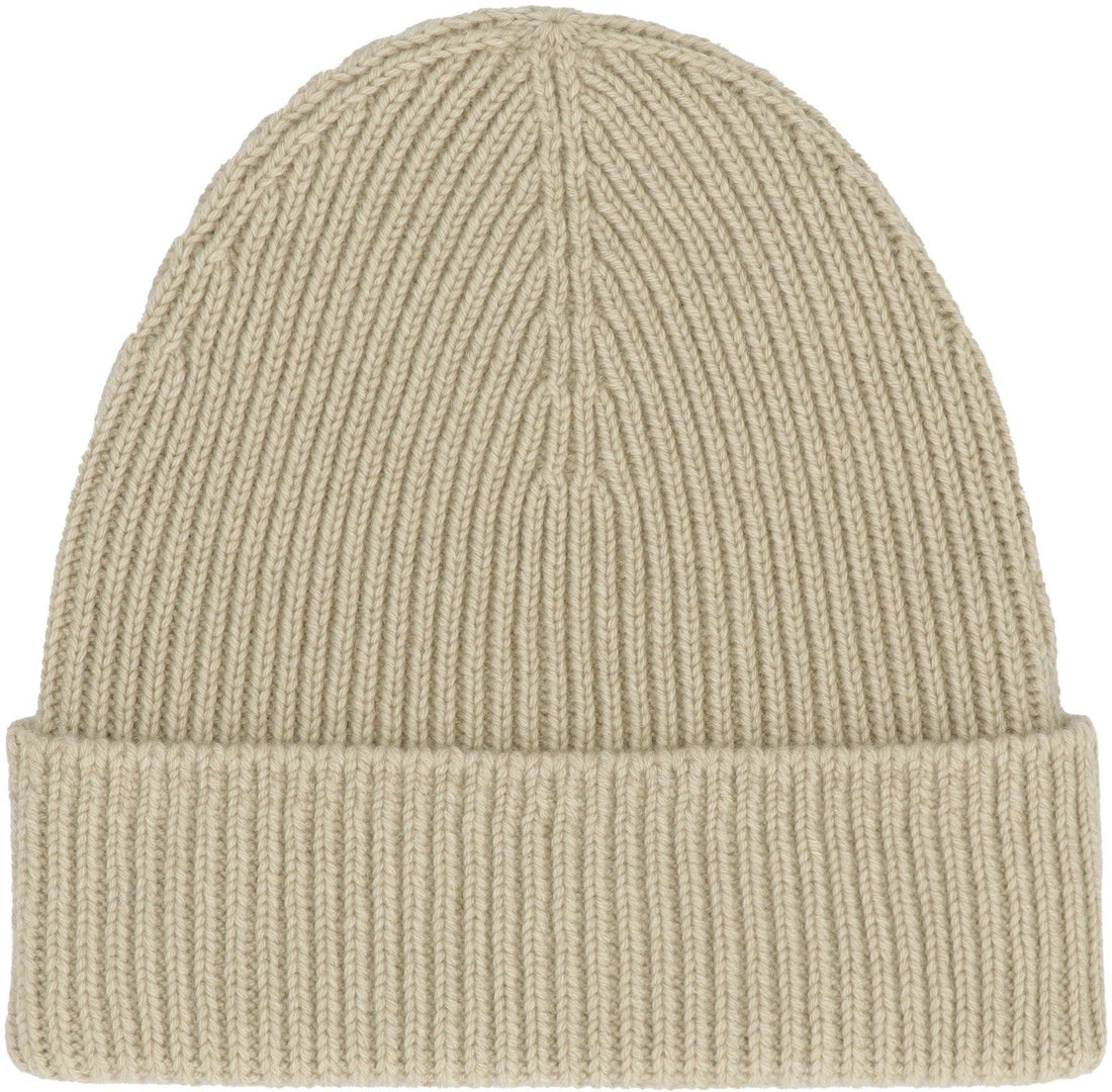 BURBERRY Knit Beanie with Turn Up Brim - SleekGait