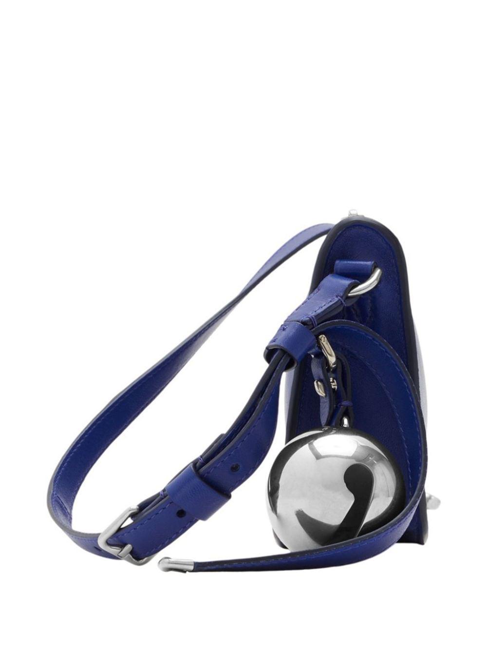 BURBERRY Royal Blue Lambskin Mini Shoulder Handbag - SleekGait