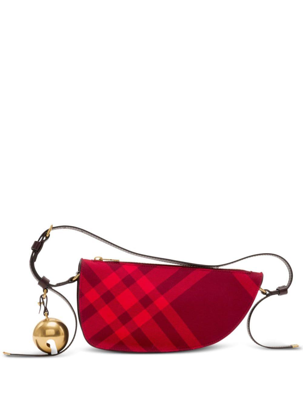 BURBERRY Mini Shoulder Handbag with Bell Charm - SleekGait