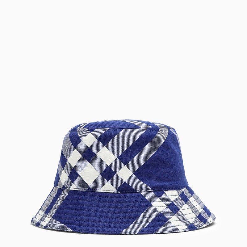 BURBERRY Check Motif Bucket Hat - FW23 Collection - SleekGait