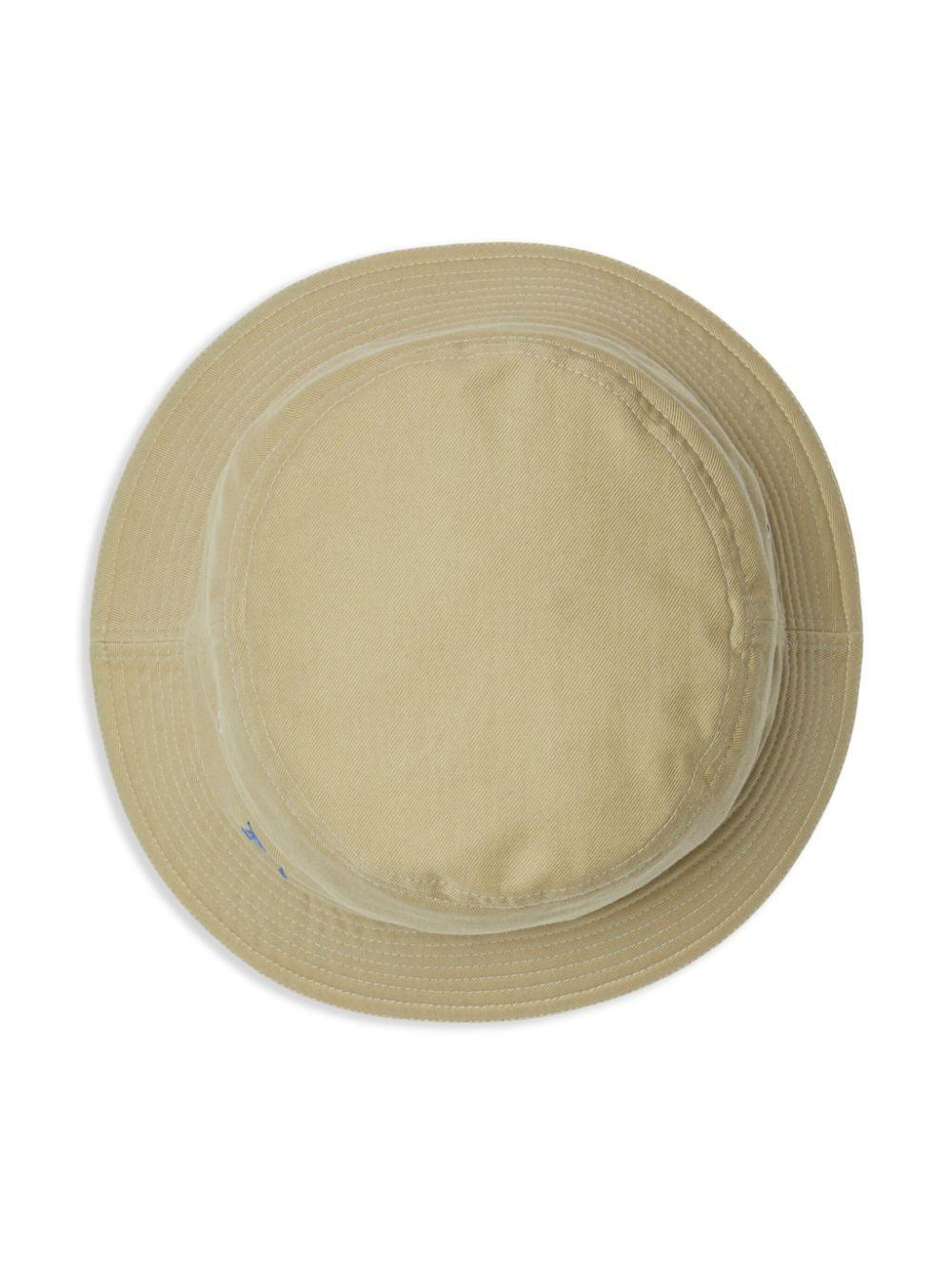 BURBERRY Elegant Beige Cotton Bucket Hat for Men - SleekGait