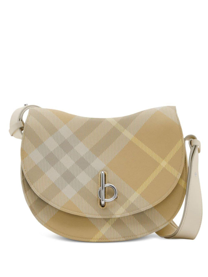 BURBERRY 24SS FLAX IP CHECK Shoulder Bag for Women - SleekGait