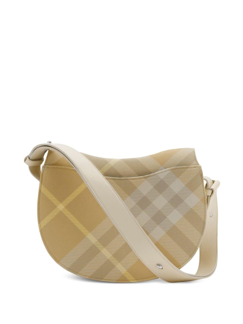 BURBERRY 24SS FLAX IP CHECK Shoulder Bag for Women - SleekGait