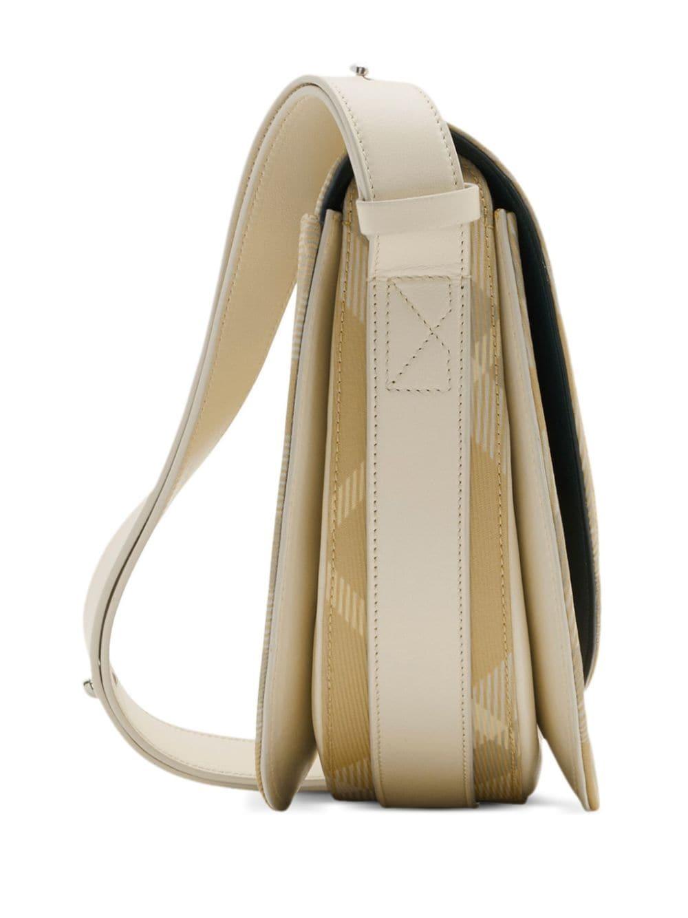 BURBERRY 24SS FLAX IP CHECK Shoulder Bag for Women - SleekGait