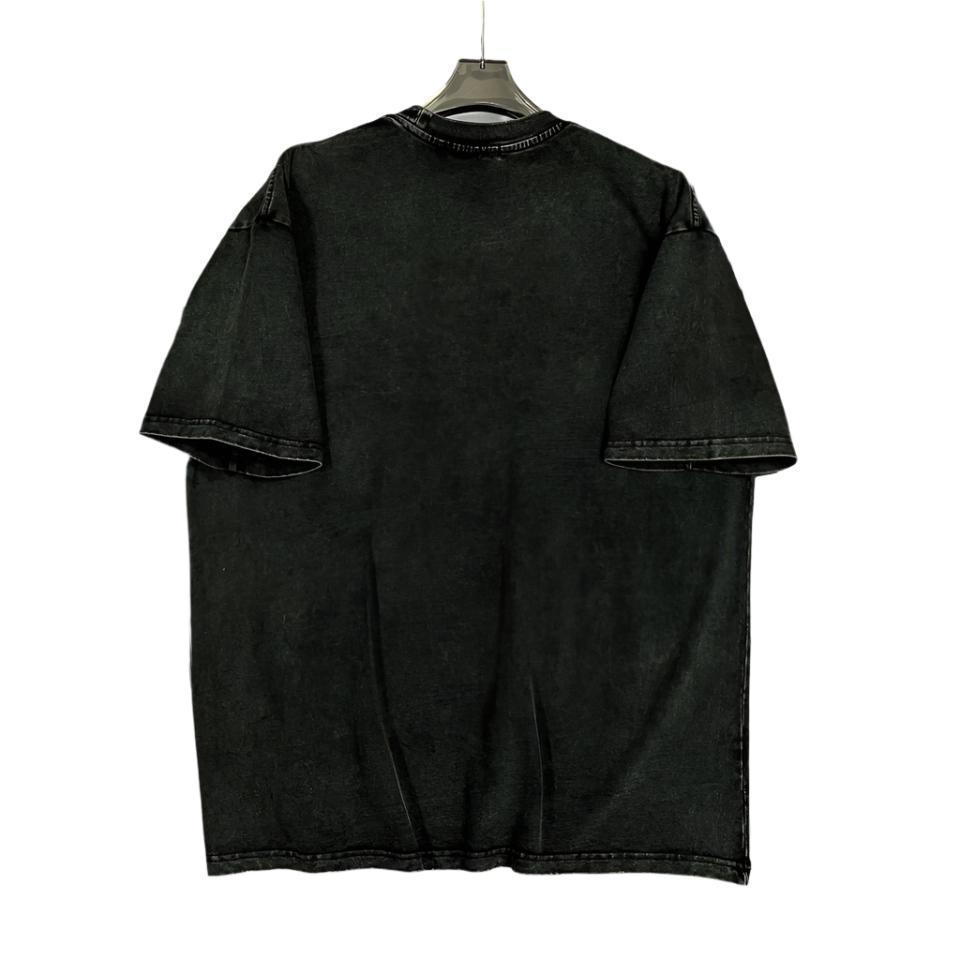 Gucci T-Shirt Without Collar 'Smoke Black' - SleekGait