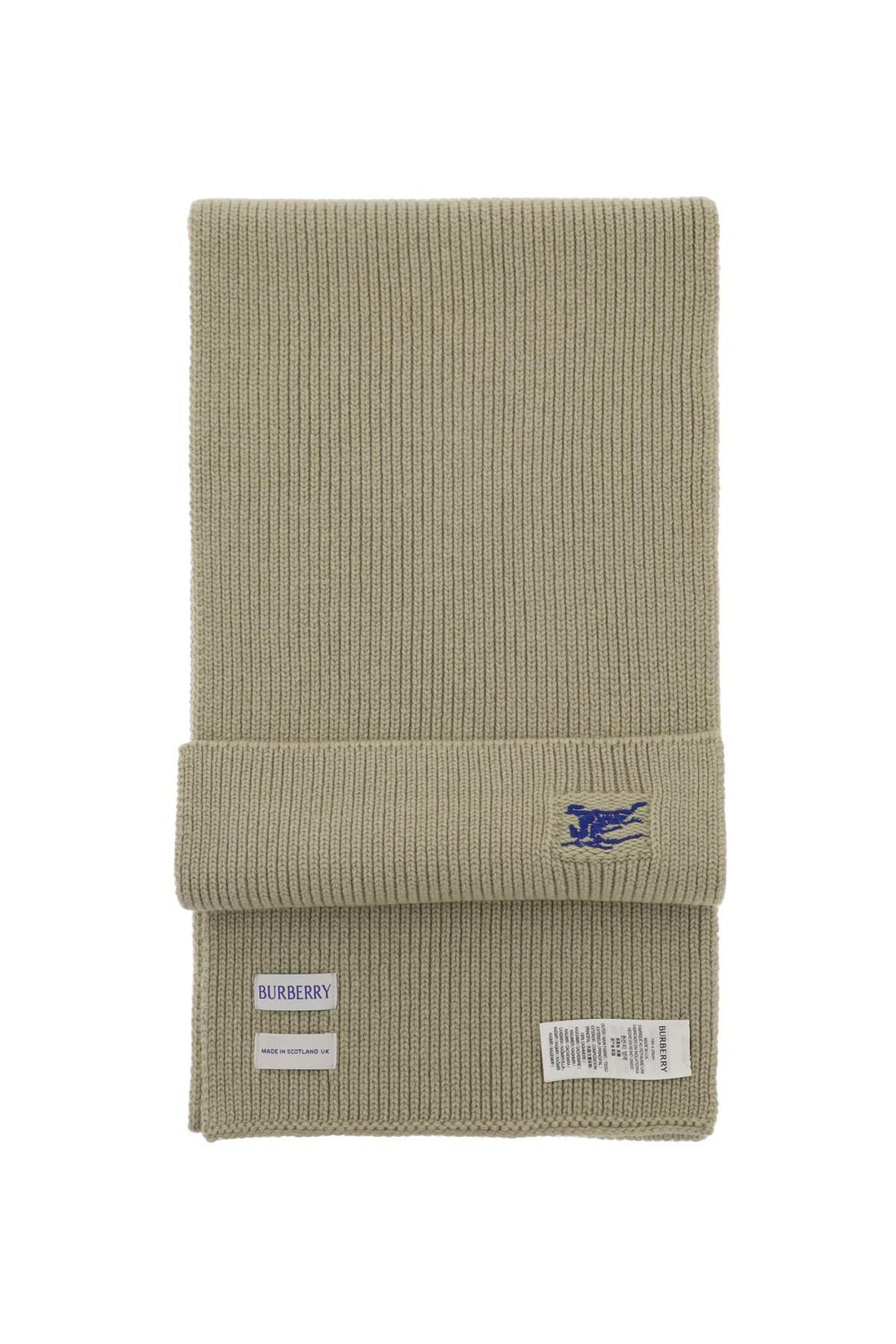 BURBERRY Ribbed Cashmere Scarf - SleekGait