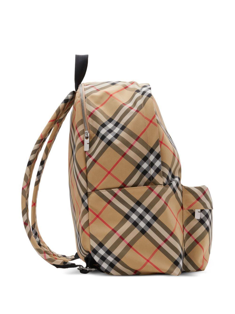 BURBERRY Autumn Check Mini Backpack - SleekGait