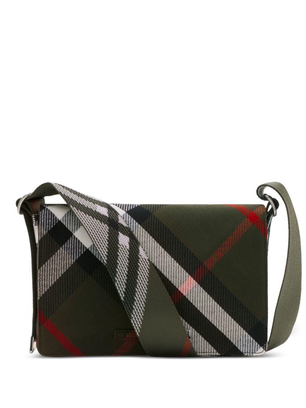 BURBERRY Check Trench Mini Handbag - SleekGait