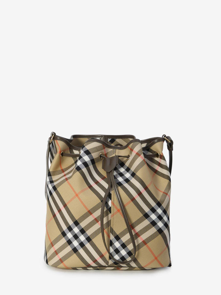 BURBERRY Vintage Check Bucket Bag for Women - SleekGait